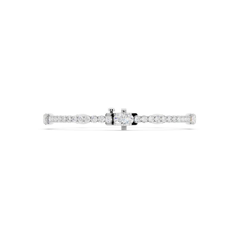 Auriya 14K Gold Lab Grown Fashion Bracelet 5 ct. tw. (F-G VS)