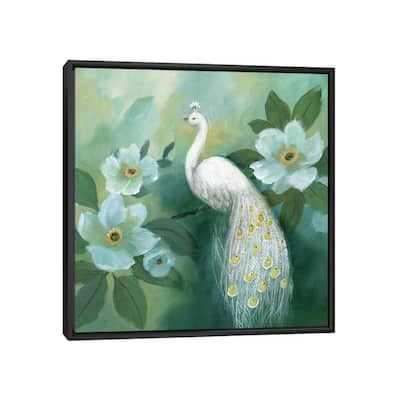 iCanvas "Proud Peacock" by Nan Framed Canvas Print