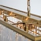 preview thumbnail 19 of 19, 12-Light Glam Fringe Crystal Chandelier for Dining Room