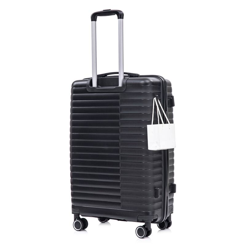 14IN 20IN 24IN 28IN 4 pcs/set in PP Spinner Wheel Luggage, Carry on Suitcase, Iron Pull Rod, Combination Password Lock