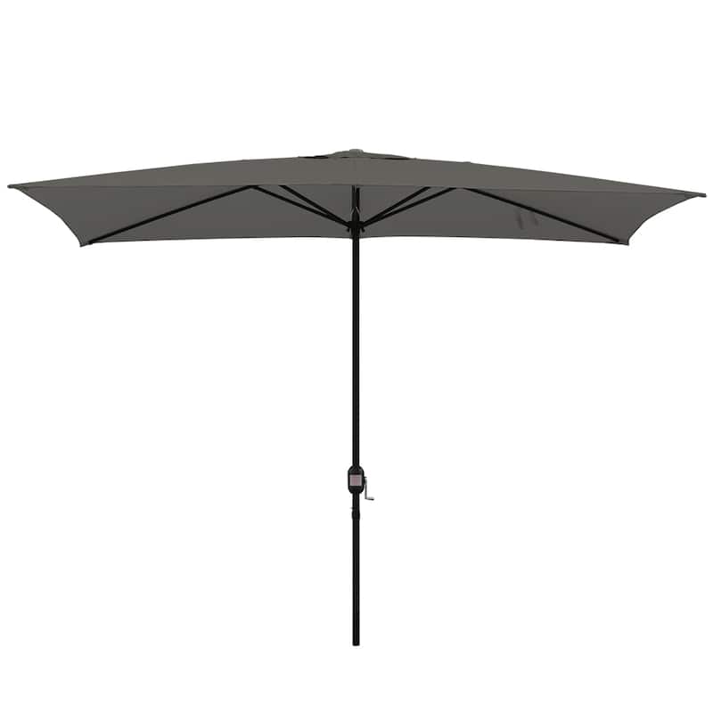 Maypex 10 X 6.5 Feet Rectangular Market Umbrella