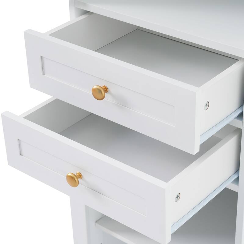 Bathroom tall cabinet