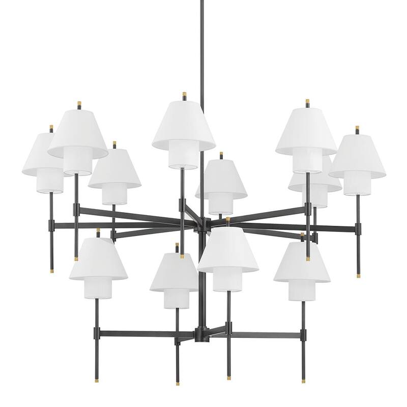 Hudson Valley Glenmoore 12 Light Chandelier