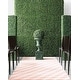 preview thumbnail 2 of 6, 40 in x 120 in Artificial Boxwood Roll Panels for Outdoor Use - 4 Roll