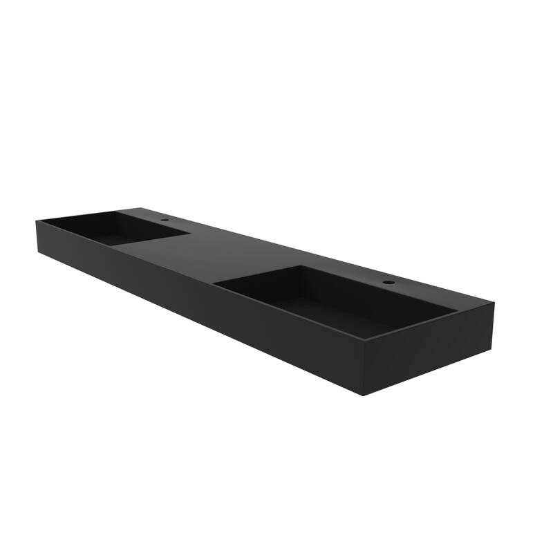Juniper Stone Solid Surface Wall-mounted Vessel Sink