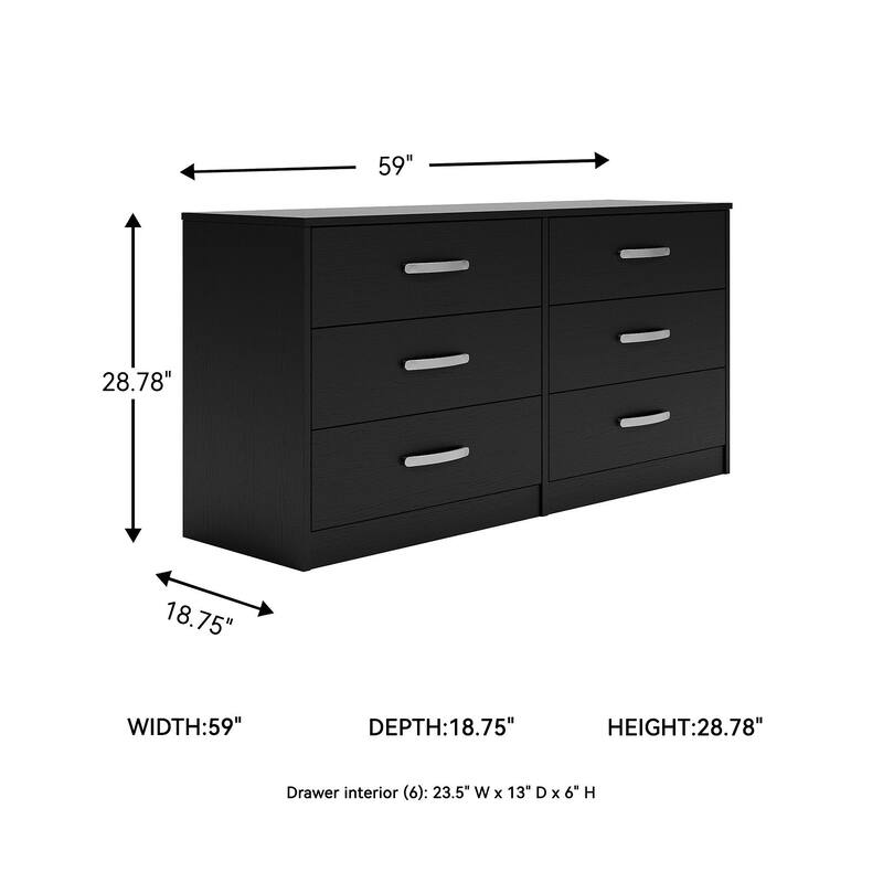 Signature Design by Ashley Finch Dresser, Black