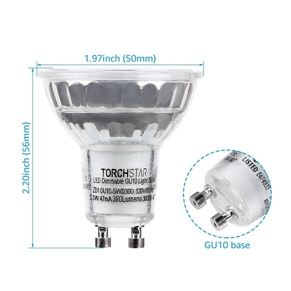 Led bulb gu10 600 lumen outlet