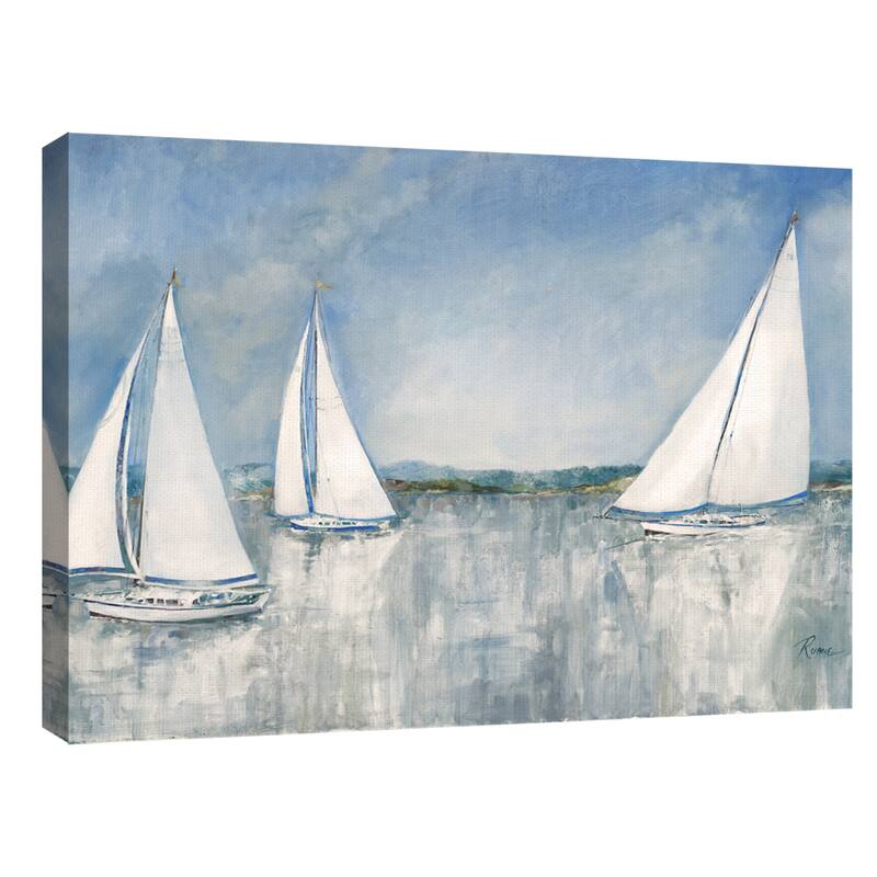 Catching the Breeze by Ruane Manning Canvas Art Print