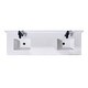 preview thumbnail 16 of 34, Altair Caorle Bathroom Vanity Countertop in Snow White Finish Without Cabinet