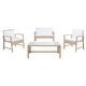 preview thumbnail 26 of 42, SAFAVIEH Outdoor Living Krissy 4-Piece Patio Set