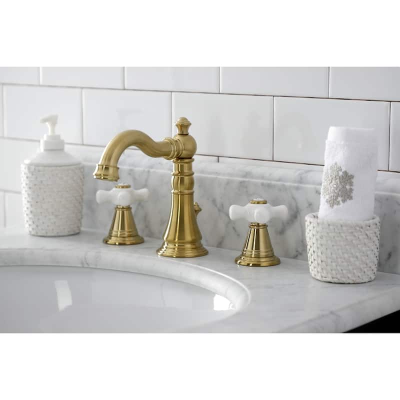 Kingston Brass American Classic 1.2 GPM Widespread Bathroom Faucet