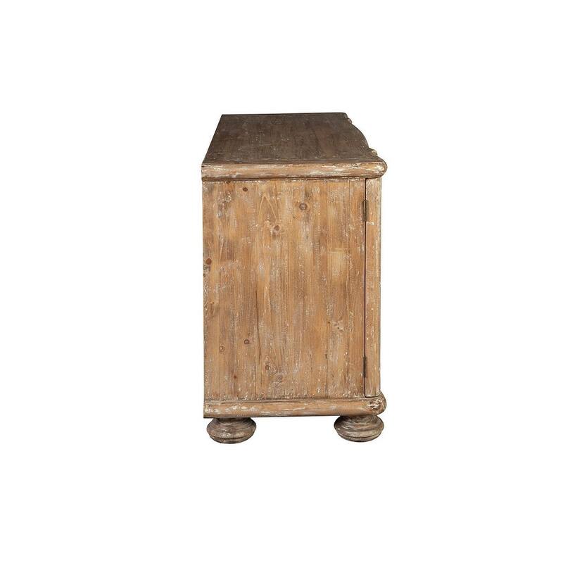 Farris 34.25" 2-door Storage Cabinet, Brown