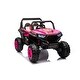 preview thumbnail 9 of 34, Kids Electric Ride-On Car with Safety Belt Four-Wheel Suspension and Bluetooth Christmas Gift for Ages 3-8