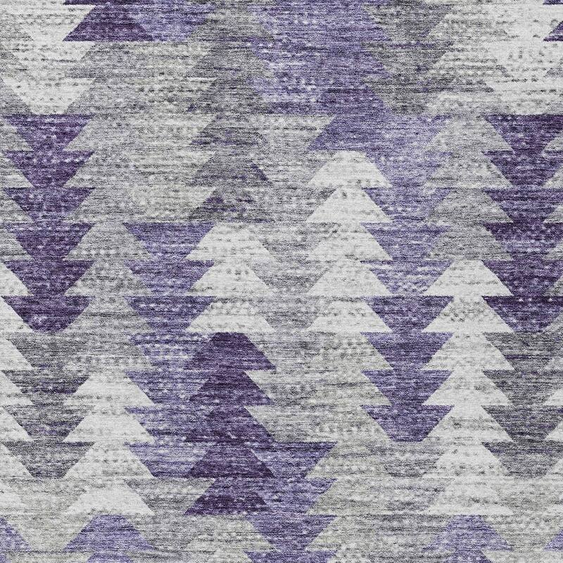 HomeRoots Geometric Transitional Rectangle Outdoor Rug