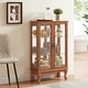 preview thumbnail 4 of 30, GDFStudio - Regency Traditional Storage Curio Cabinet with Tempered Glass Doors and Lighted Display