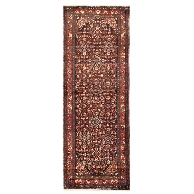 Andelz Black, Red Rug 3'6" x 9'10" - 3'6 x 9'10 - Black/ Red - 3'6 x 9'10