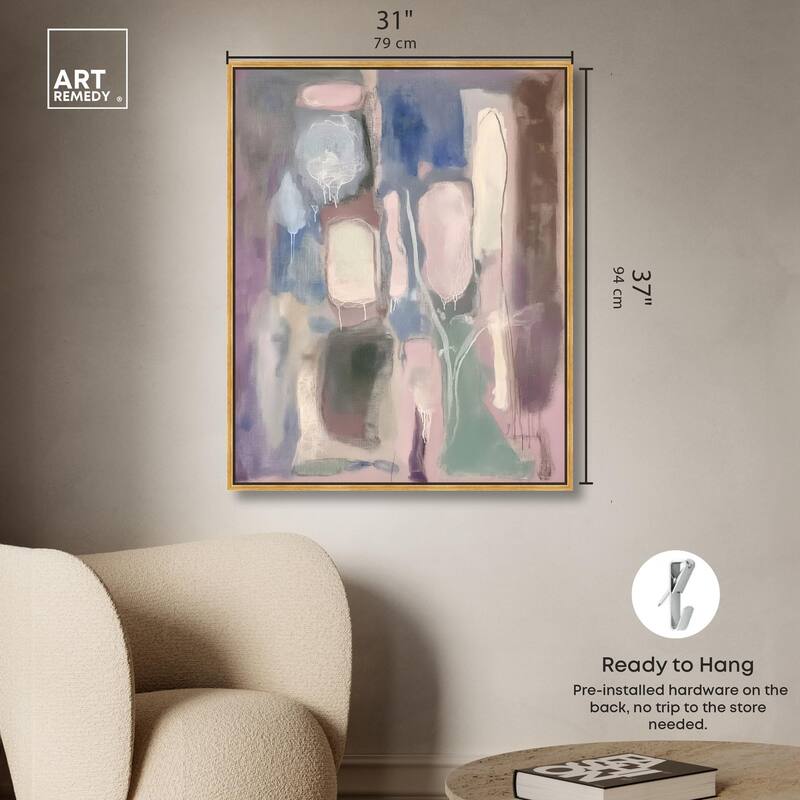 Silk and Satin III Canvas by Art Remedy