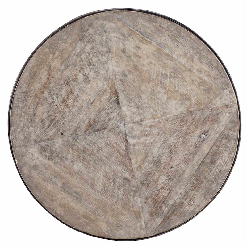 Hooker Furniture 19 Inch Diameter Acacia Wood Nesting Tables from the
