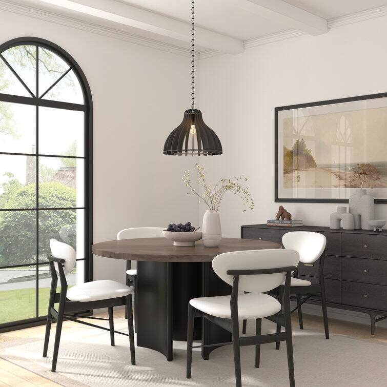 Acroma 1 - Light Kitchen Island Pendant with Felt lampshade - 1-light