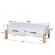 preview thumbnail 7 of 12, Modern Colorful Free Combination Wood Handle Side Cabinet with Eight Drawers