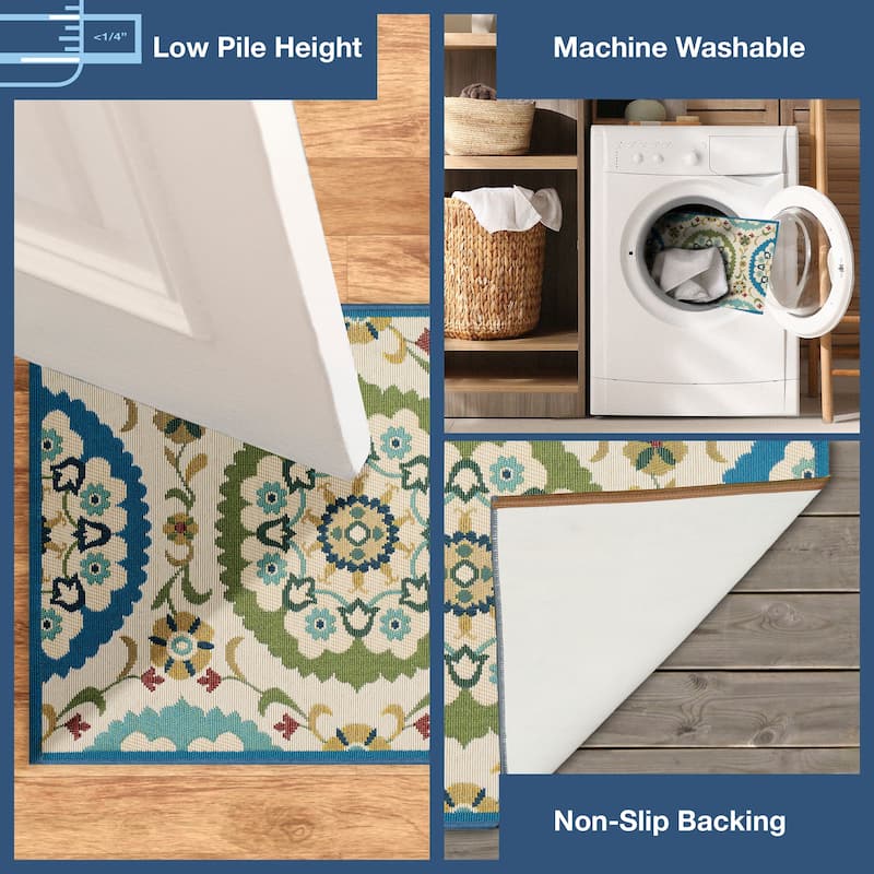 Liora Manne Esencia Suzanie Indoor/Outdoor Mat