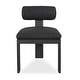 preview thumbnail 1 of 10, Uttermost Bolster Back Outdoor Dining Chair Black