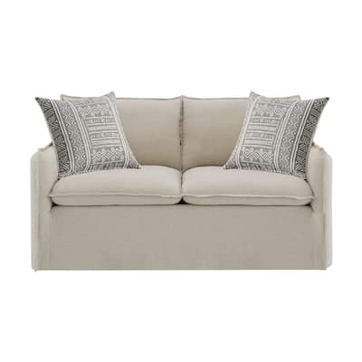 Pattern Fabric Loveseat