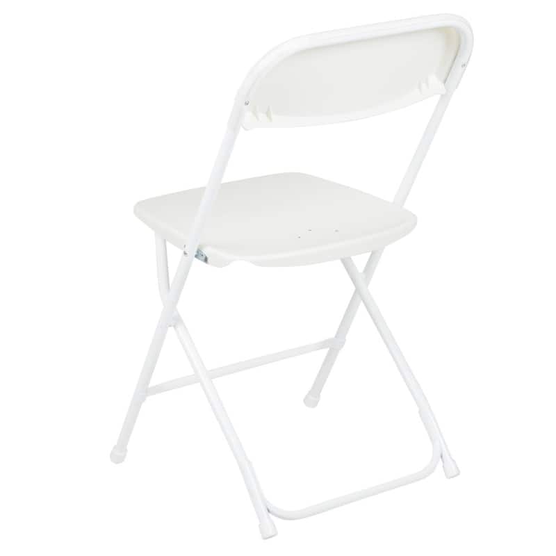Plastic Folding Chair - 6 Pack 650LB Weight Capacity - Event Chair - 17.5"W x 18"D x 31.5"H
