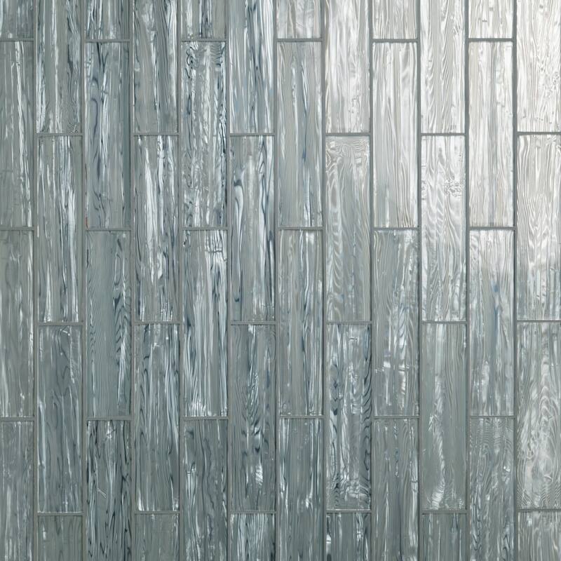 Ackland AKM-G-3X12TLG-CA 12" x 12" Glass Solid Wall Tile - Glossy - Elaris