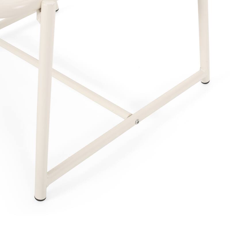 Cowan Iron Outdoor Side Table by Christopher Knight Home