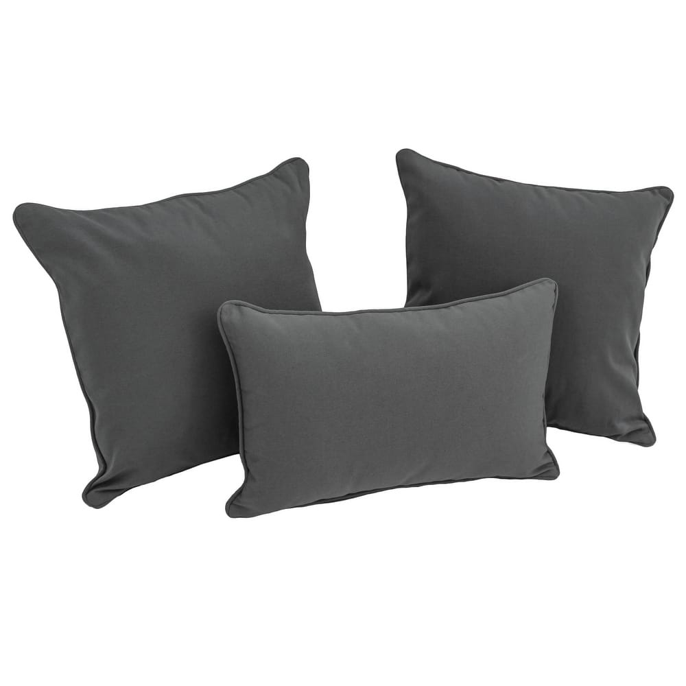 Copper Grove Twill 3-Piece Throw Pillow Set