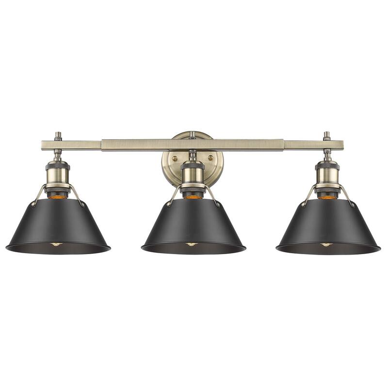 Golden Lighting Orwell 3 Light 24-1/4" Wide Bathroom Vanity Light in