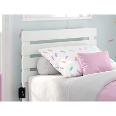 AFI Oxford Headboard with Attachable Charger