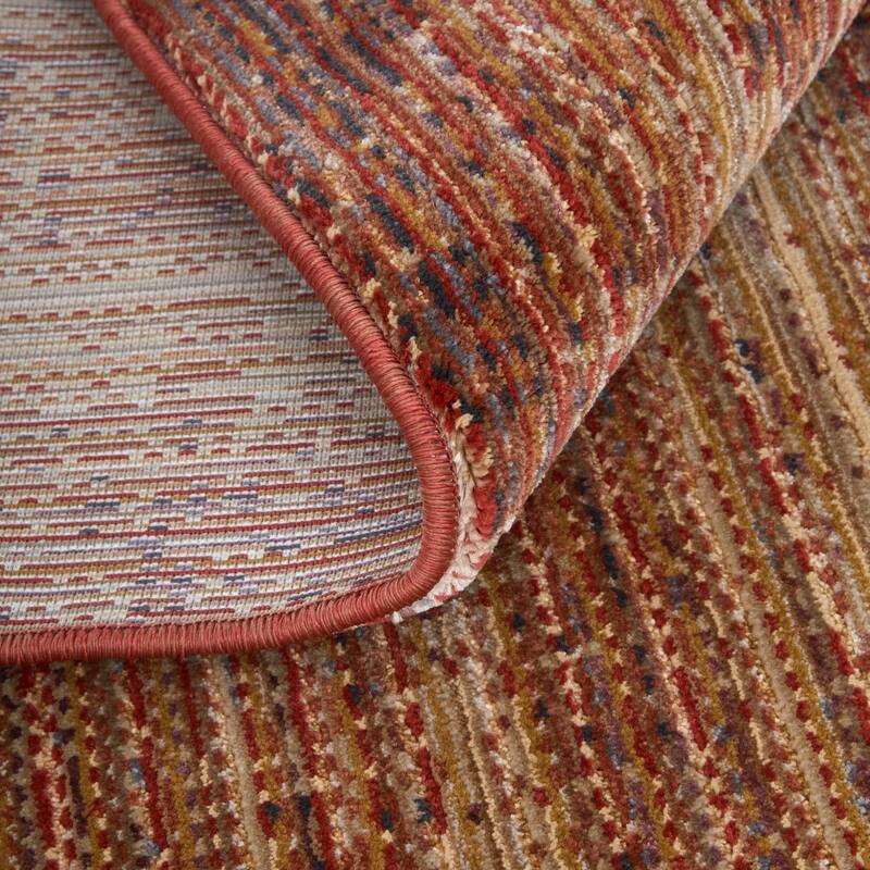 HomeRoots Solid Color Casual Runner Area Rug - 87.00 in. x 30.00 in. x 0.47 in.
