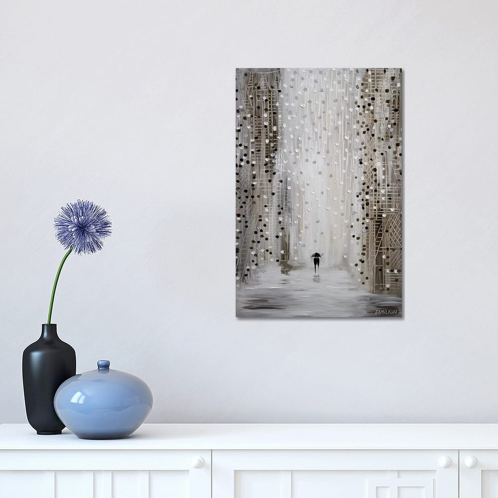 iCanvas "Under The Rain" by Ekaterina Ermilkina Canvas Print