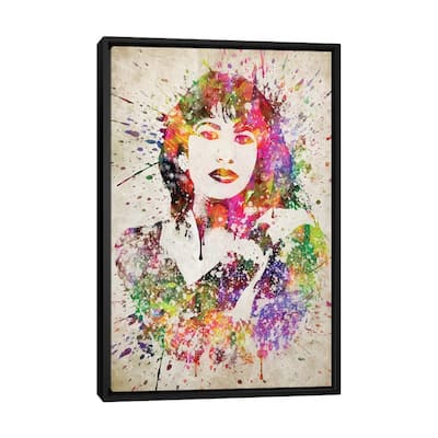 iCanvas "Selena" by Aged Pixel Framed Canvas Print