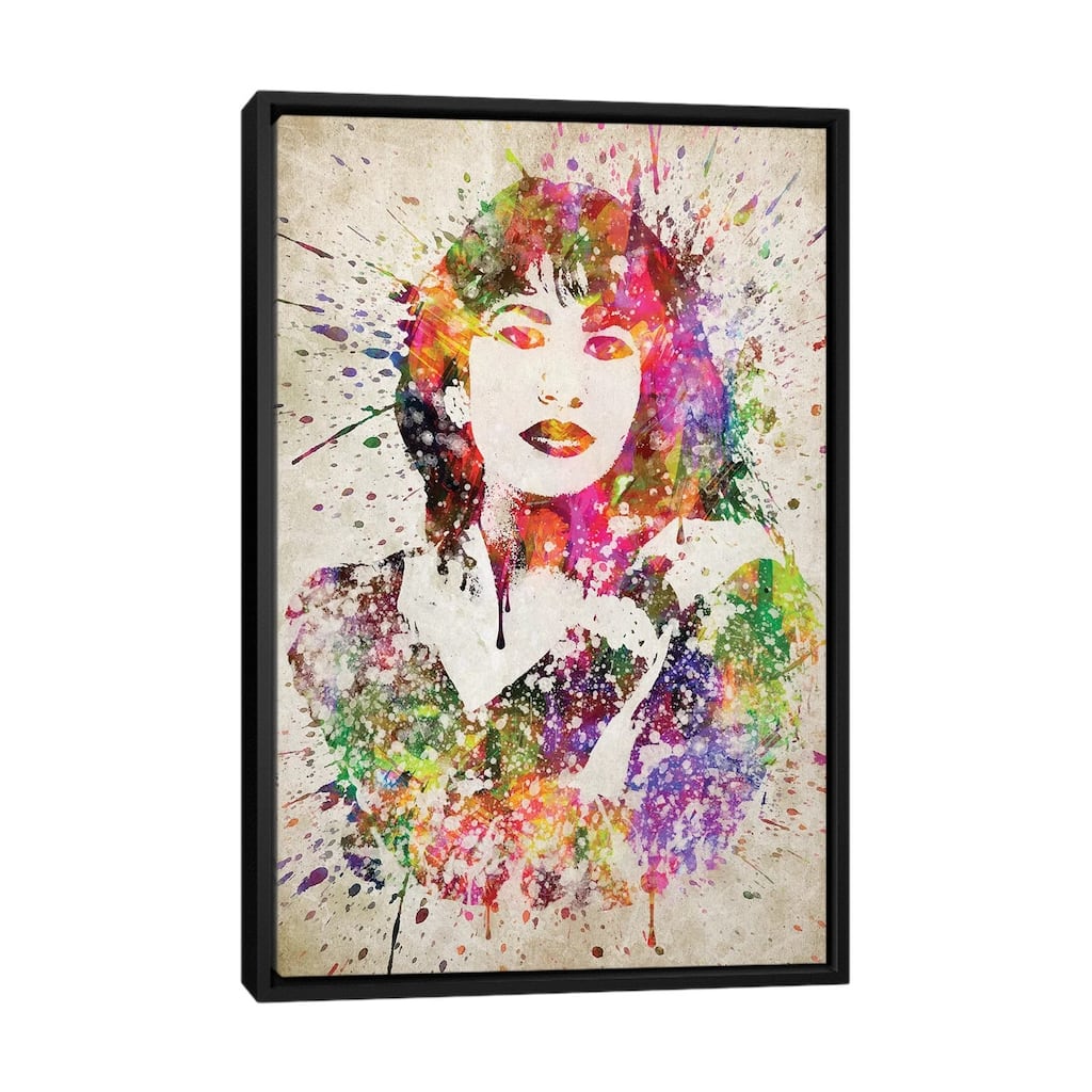iCanvas "Selena" by Aged Pixel Framed Canvas Print