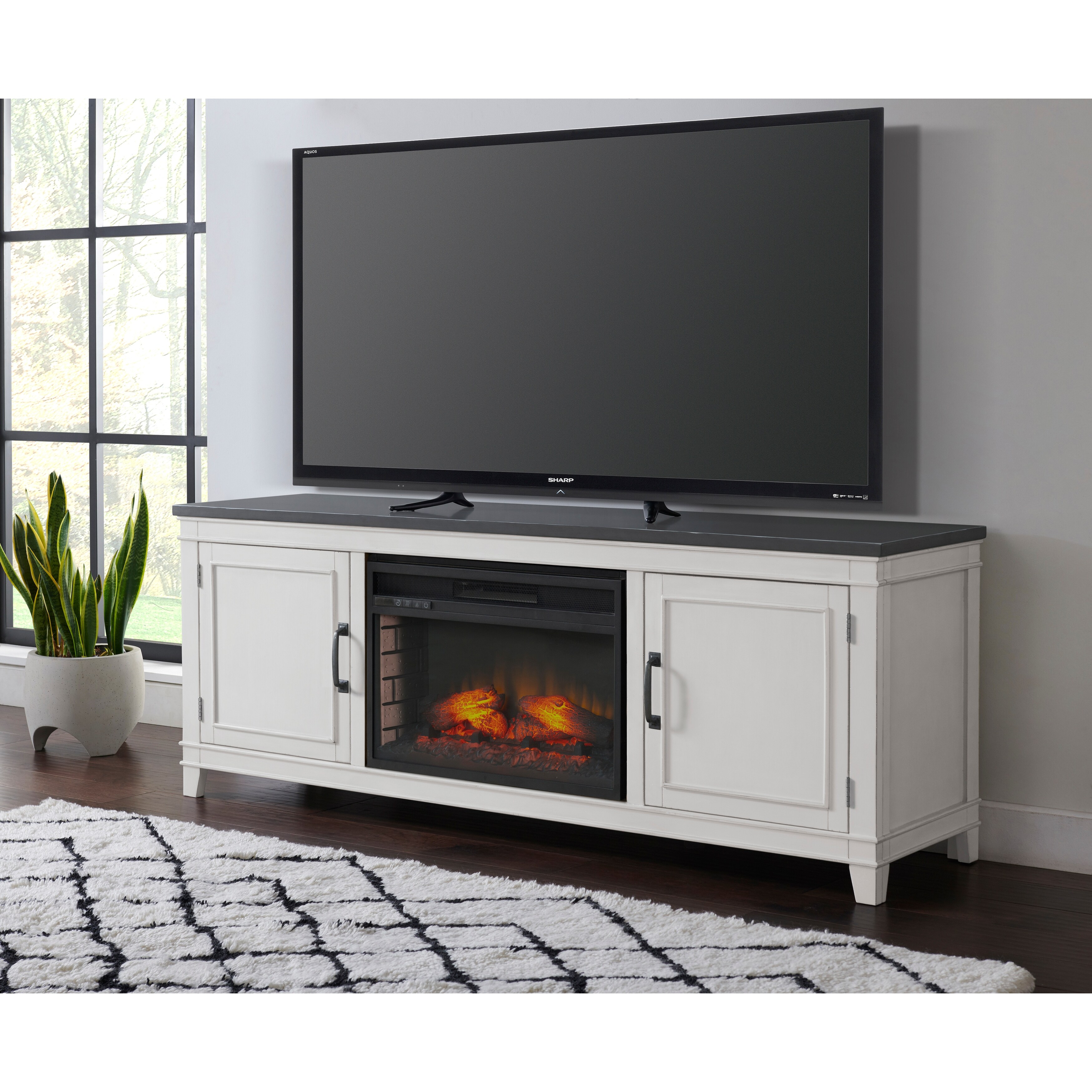 Shop Martin Svensson Home Del Mar 70 Tv Stand With Infrared