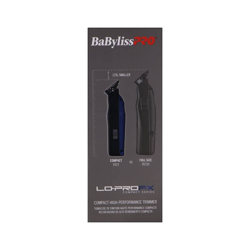 BaBylissPRO FXONE LO-PROFX High Performance Low Profile Compact Trimmer - Blue (FX72)