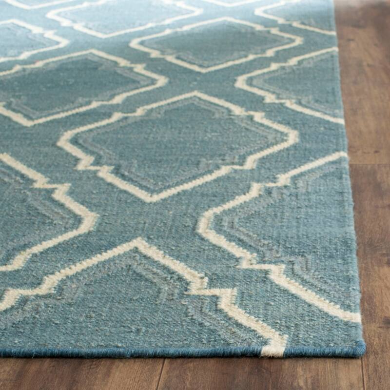 SAFAVIEH Handmade Flatweave Dhurries Kumiko Modern Wool Rug