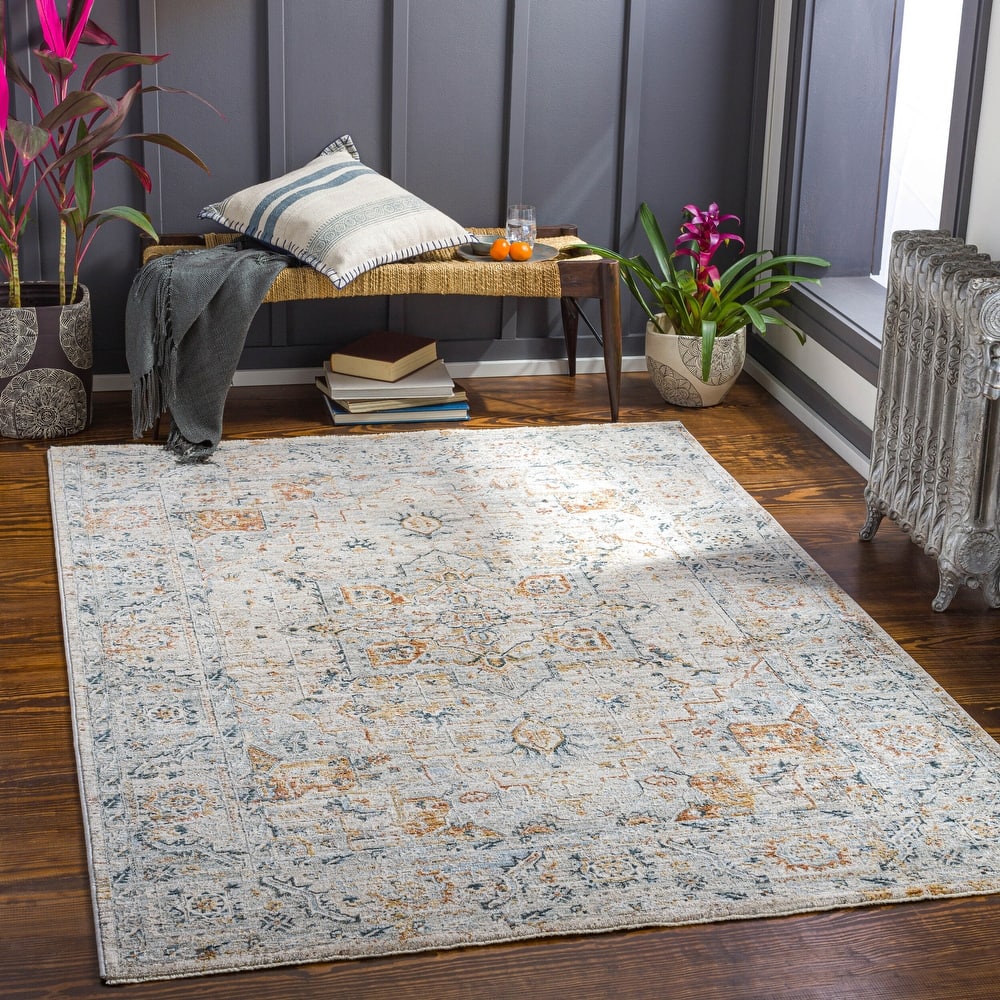 Livabliss Traditional Laila Medallion Area Rug