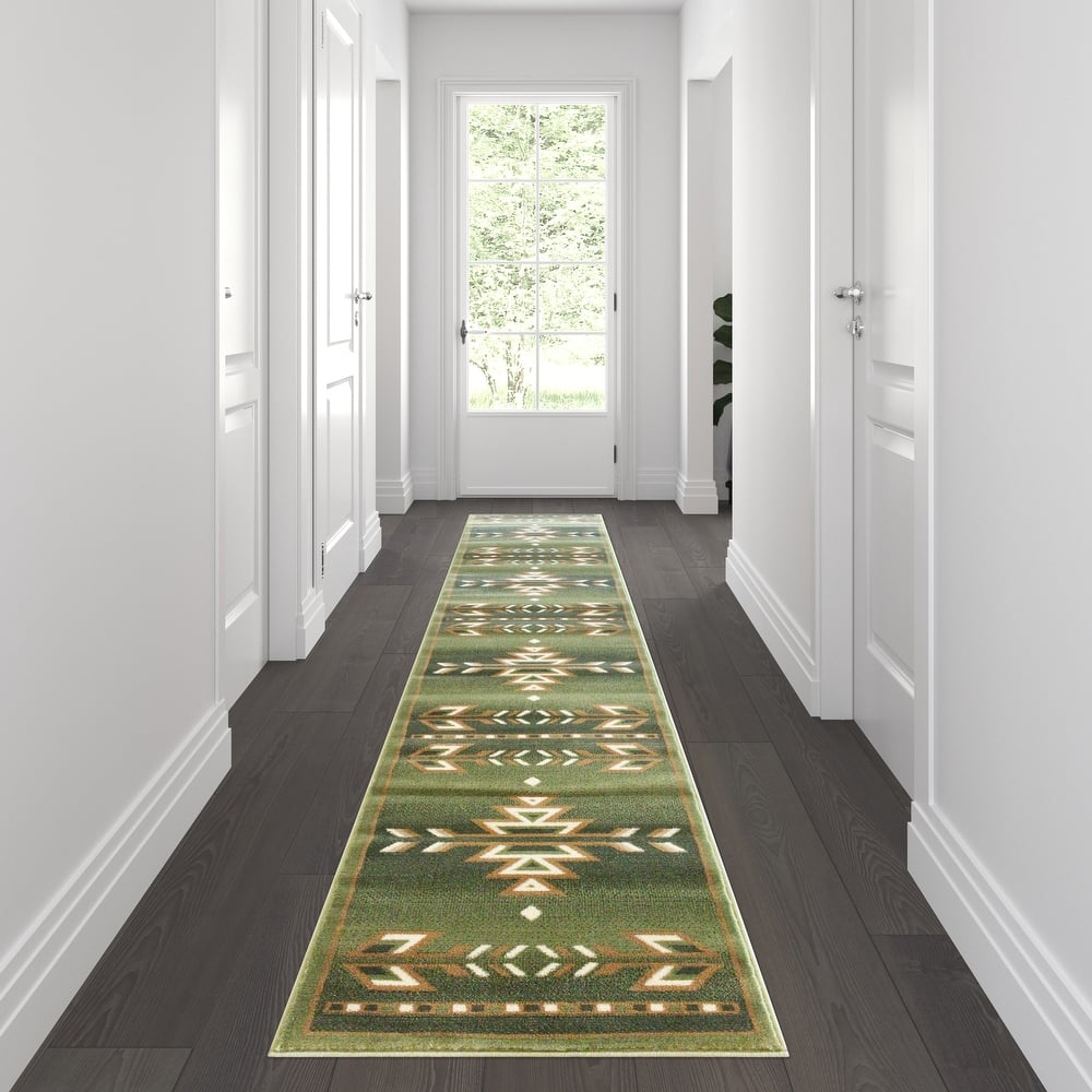Multipurpose Southwestern Style Patterned Indoor Area Rug