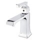 preview thumbnail 12 of 10, Fine Fixtures Arched Square Single Hole Bathroom Faucet