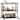 Rolling Mini Liquor Bar for Wine Beverage Dinner Party - 12.6"D x 15.75"W x 32.09"H