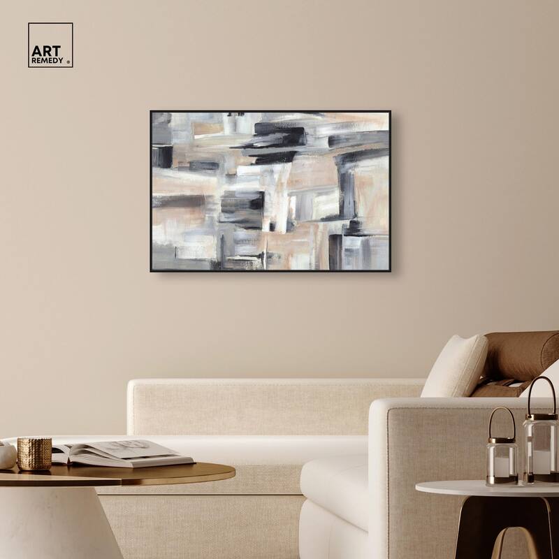 Neutral Nirvana Canvas by Art Remedy