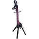 preview thumbnail 4 of 6, Discontinued Giraffe Clothes Tree Black with Pink Spots