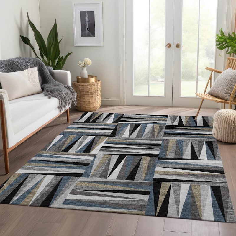 Premium Washable Super Soft Modern Glase Mayfield Rug