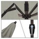 preview thumbnail 16 of 89, North Bend 9-foot Auto-tilt Round Sunbrella Patio Umbrella by Havenside Home