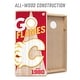 preview thumbnail 2 of 3, Calgary Flames NHL 2x4 Cornhole Board Set