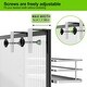 20-Pack Spring Grip Tool Holder - Wall Mount For Brooms, Mops, Rakes, Shovels (Garage/Shed Storage)